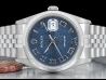 Rolex|Datejust 36 Blu Jubilee Blue Jeans Roman - Rolex Guarantee|16200